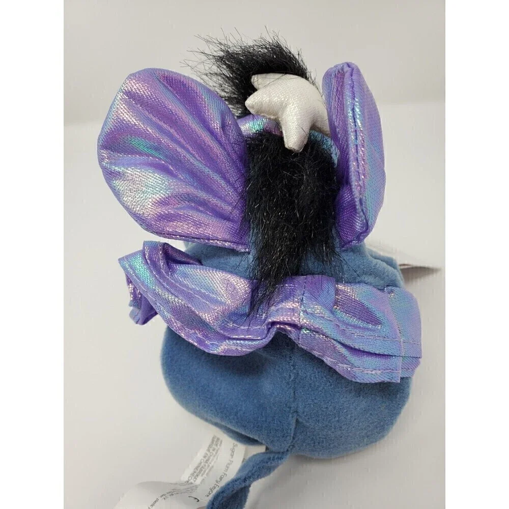 THE DISNEY STORE SUGAR PLUM FAIRY EEYORE BEAN BAG PLUSH TOY EXCLUSIVE RETIRED